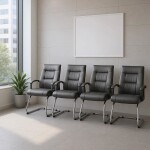 Fauteuil Visiteur Luge/MEHDIA-6004V