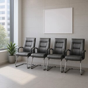 Fauteuil Visiteur Luge/MEHDIA-6004V