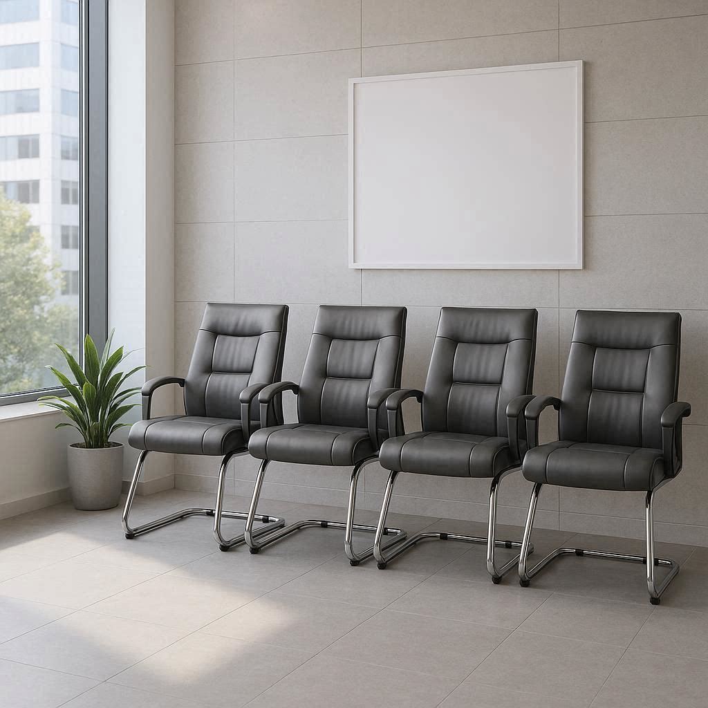 Fauteuil Visiteur Luge/MEHDIA-6004V Fauteuil Visiteur Luge/MEHDIA-6004V