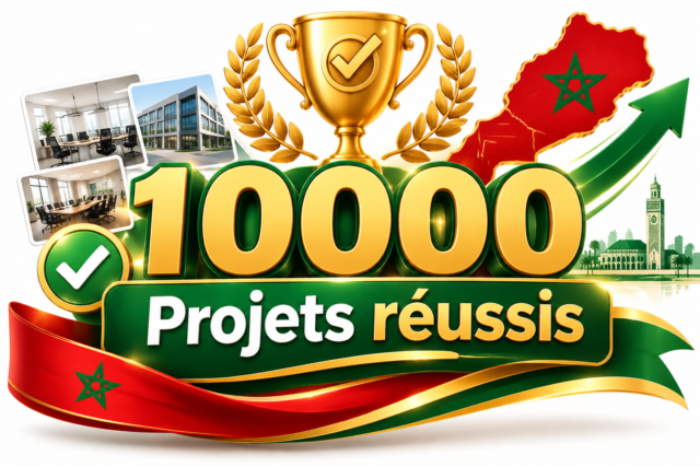 10 000 projets réussis au Maroc
