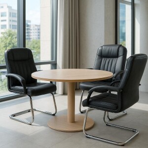 Fauteuil Visiteur Luge /MEHDIA-PLUS-V
