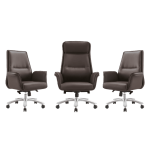 Packs Chaises /F45 - Fauteuils Présentiel AFICUIR- Aluminium -KIOMA Meuble Premium Maroc