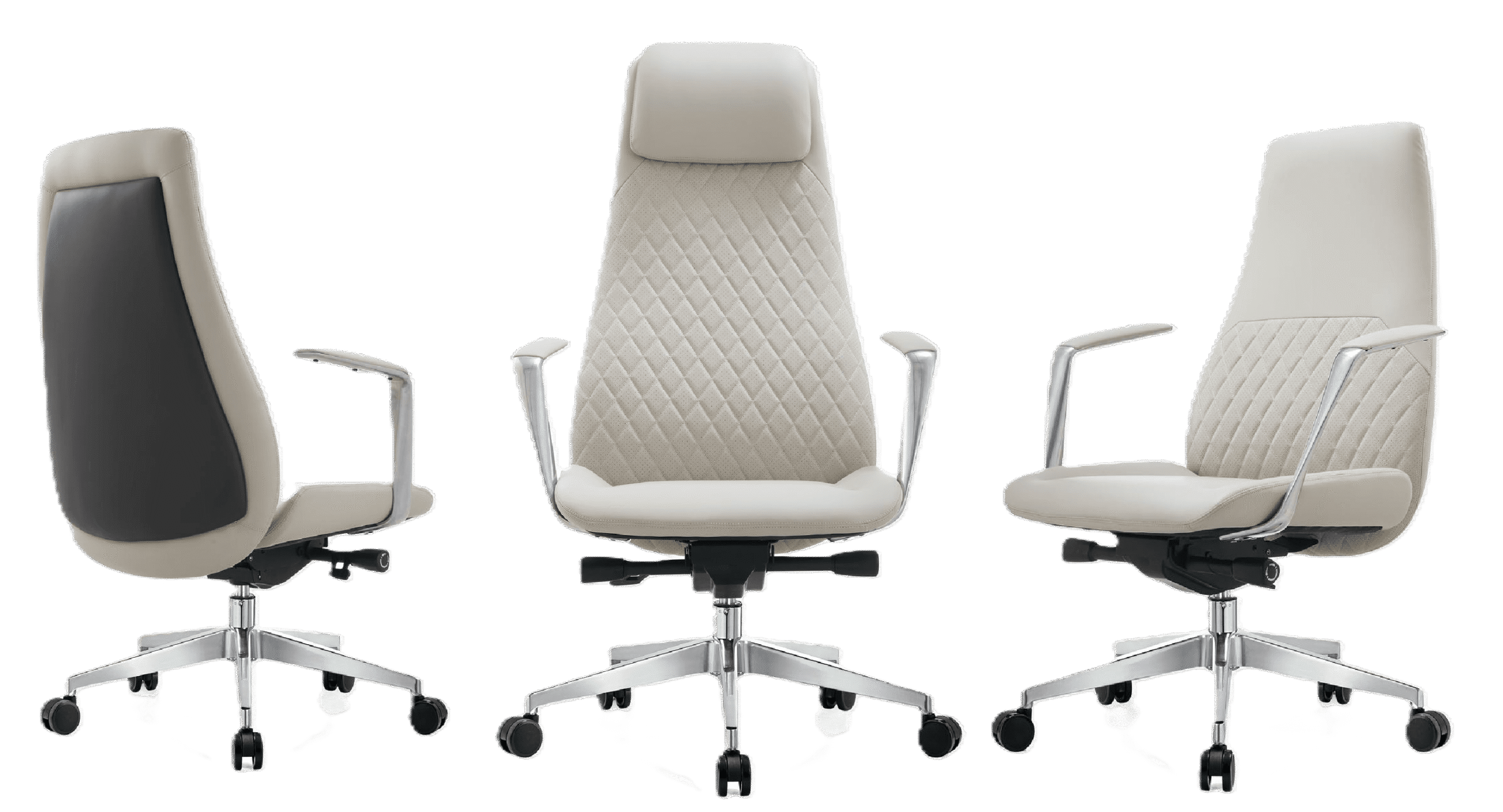 F46-PACK Packs Chaises /F46 - Fauteuils de Direction AFICUIR- Aluminium — Kioma, Kénitra