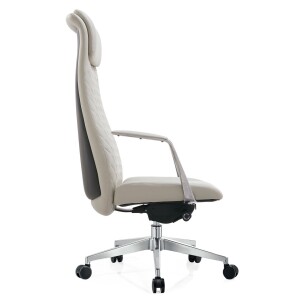 Packs Chaises /F46 - Fauteuils de Direction AFICUIR- Aluminium 60 — Kioma