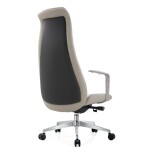 Packs Chaises /F46 - Fauteuils de Direction AFICUIR- Aluminium 61 — Kioma