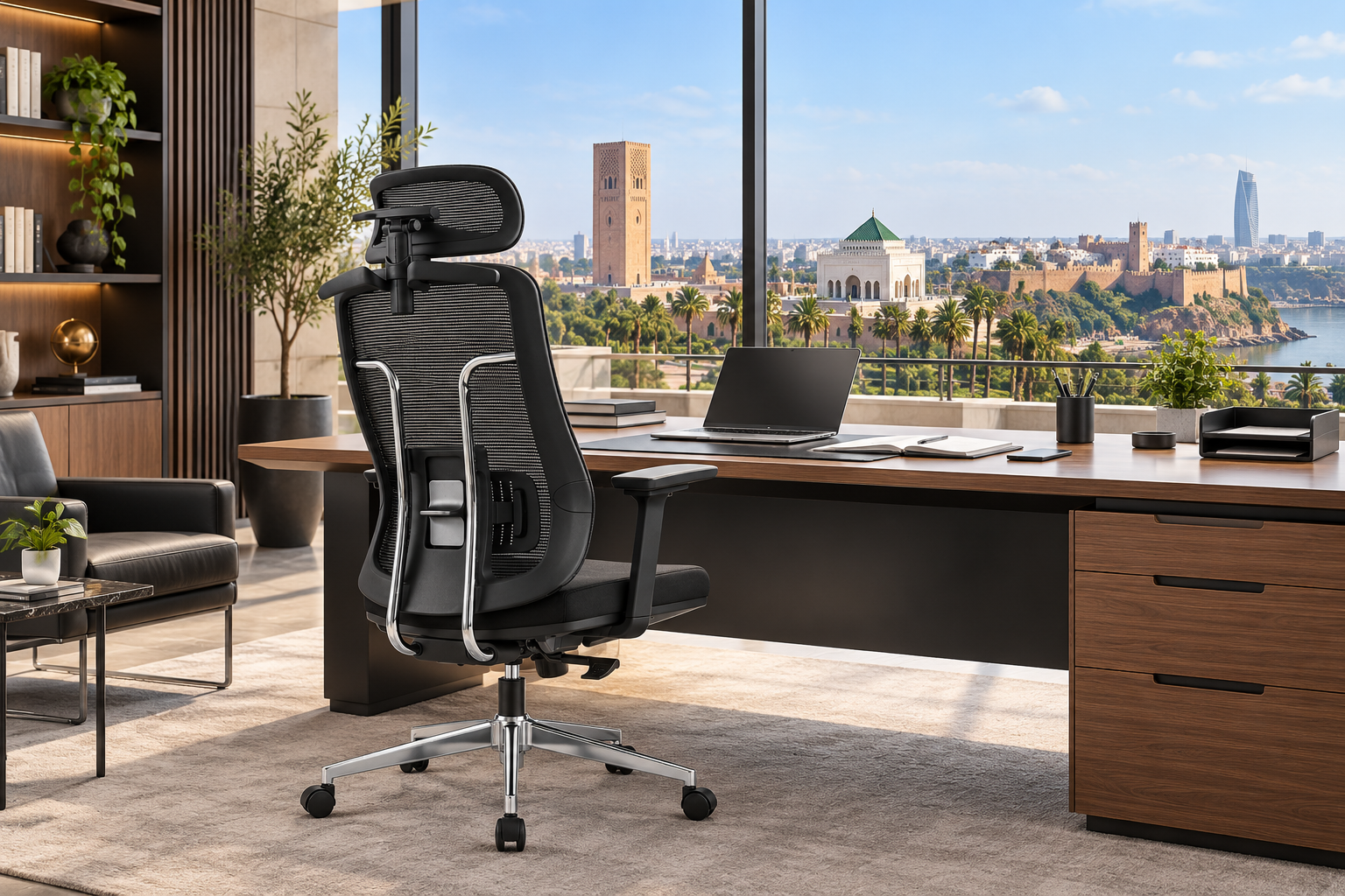 Fauteuil F49P Chaise de Direction /F49P MESH – Image 1