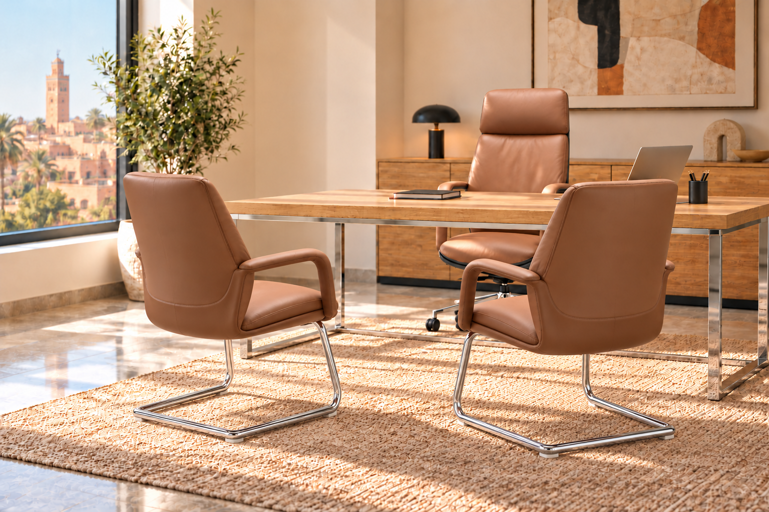 Fauteuils PackF39-2 Ensemble Fauteuils de Direction /F39-2 -AFICUIR – Image 1