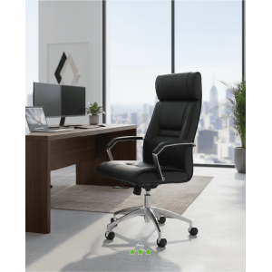 CHAISE /MACUIR.5P – Fauteuil Président Pro -KIOMA Meuble Premium Maroc