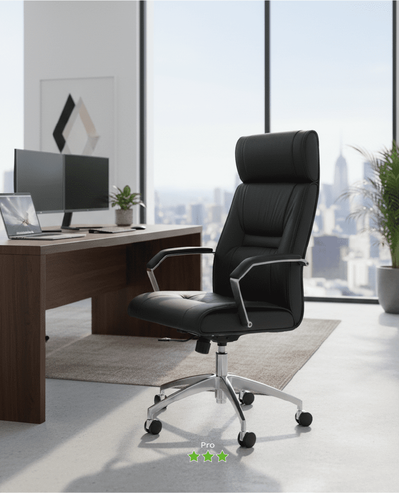 CHAISE /MACUIR.5P – Fauteuil Président Pro -KIOMA Meuble Premium Maroc