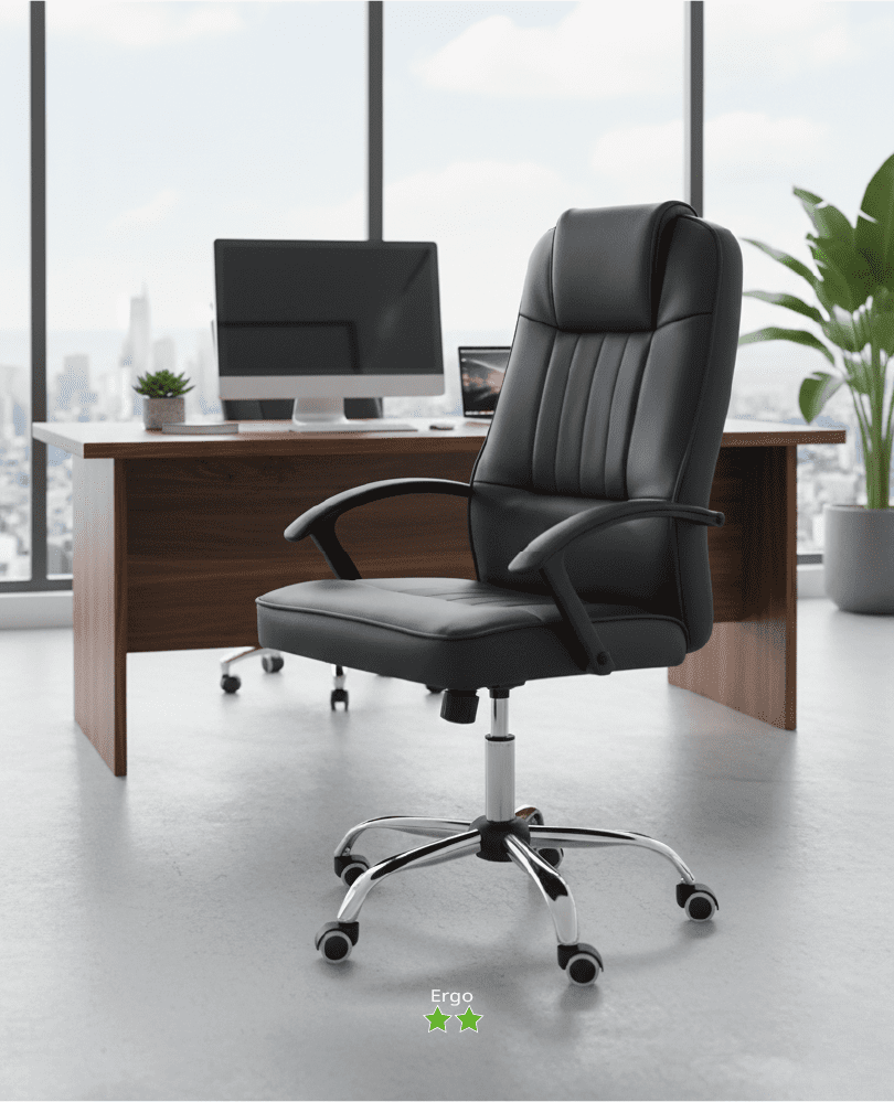 CHAISE /MEHDIA-PLUS-P – Fauteuil Président Ergo -KIOMA Meuble Premium Maroc