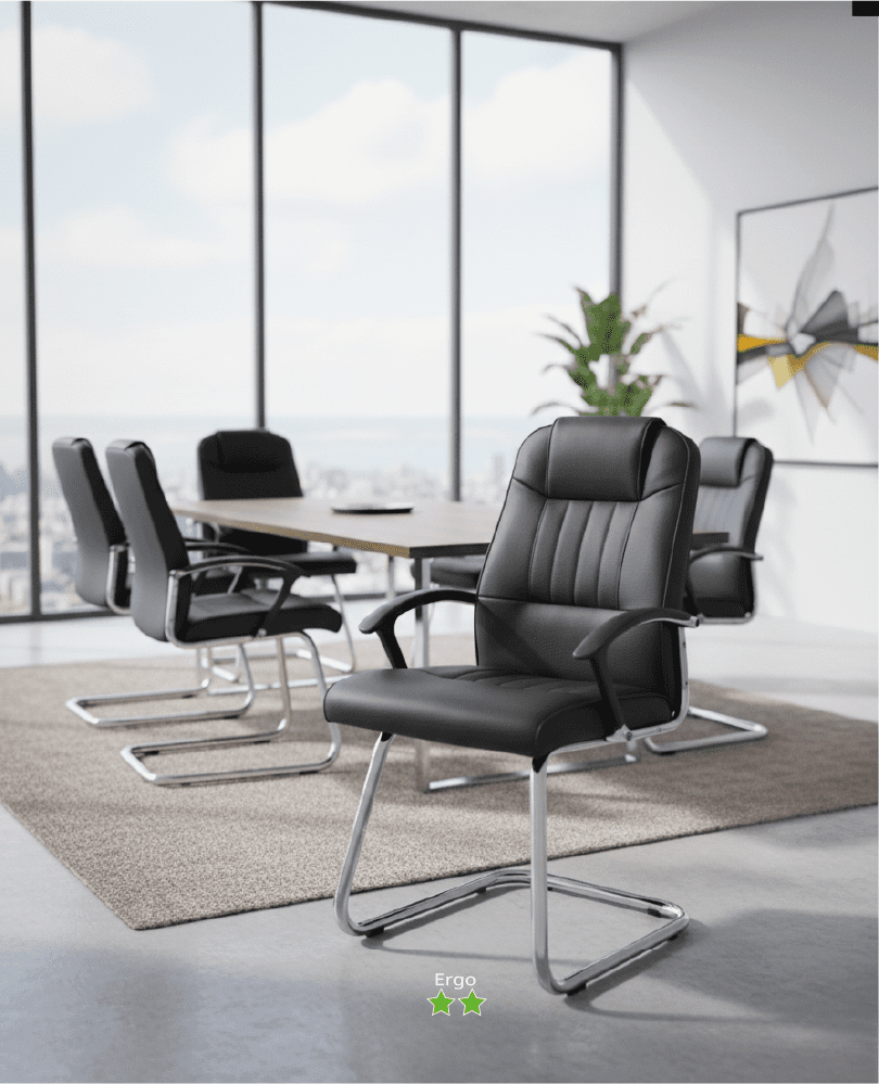 CHAISE /MEHDIA-PLUS-L – Fauteuil Direction Ergo-KIOMA Meuble Premium Maroc