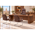 Ensemble Fauteuils de Direction /F38MAR-1-AFICUIR