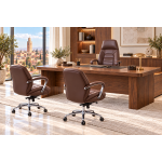 Ensemble Fauteuils de Direction /F38MAR-2-AFICUIR