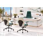 Packs Chaises /F47V - Fauteuils de Direction AFICUIR- STYLE BUGATTI