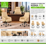 Ensemble Fauteuils de Direction /F23 - AFICUIR – Image 4