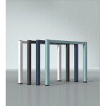 Piètement pour Bureau Responsable /BUR160R-MG – Mélaminé Metal Gris 34 — Kioma