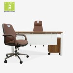 Bureau Responsable /RIM-DESK-160 – MDF & Aluminium 121 — Kioma