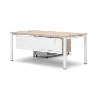 Bureau Responsable /RIM-DESK-160 – MDF & Aluminium 119 — Kioma
