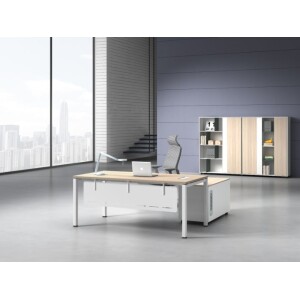 Bureau Responsable /RIM-DESK-160 – MDF & Aluminium — Kioma, Kénitra