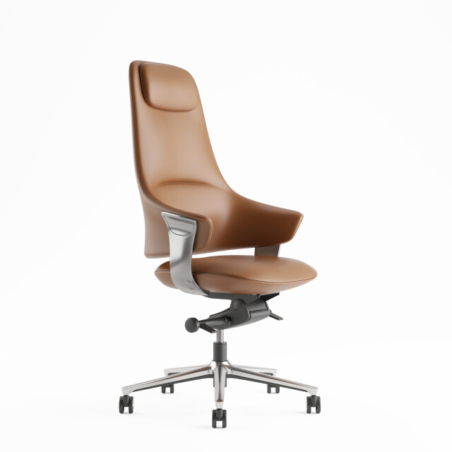 CHAISE /STARK-GH – Fauteuil en Vraie Cuir Italien 15 — Kioma