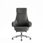 CHAISE /STARK-SHD – Fauteuil en Vraie Cuir Italien 9 — Kioma