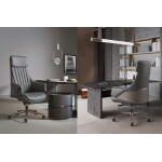 CHAISE /STARK-SHD – Fauteuil en Vraie Cuir Italien 11 — Kioma