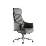 CHAISE /STARK-SHD – Fauteuil en Vraie Cuir Italien 6 — Kioma