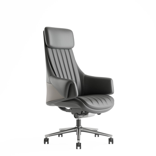 CHAISE /STARK-SHD – Fauteuil en Vraie Cuir Italien 6 — Kioma